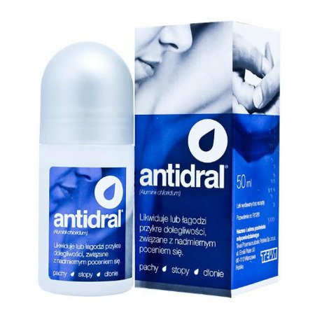 Antidral - antyperspirant, regulator pocenia, 50 ml.