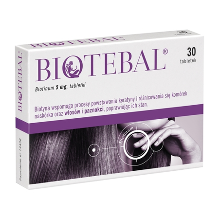 Biotebal 5 mg. 30 tabletek.
