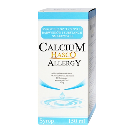 Calcium Allergy - SYROP, 150 ml. Hasco