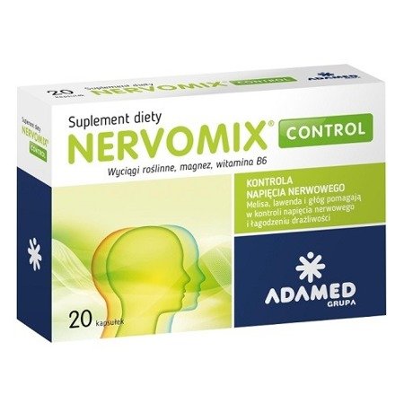 Nervomix Control, 20 kapsułek.