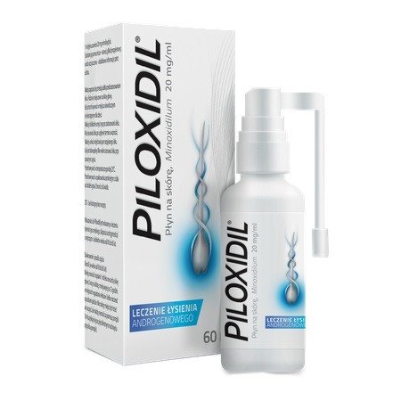 Piloxidil - Lek na łysienie typu męskiego, 60 ml.